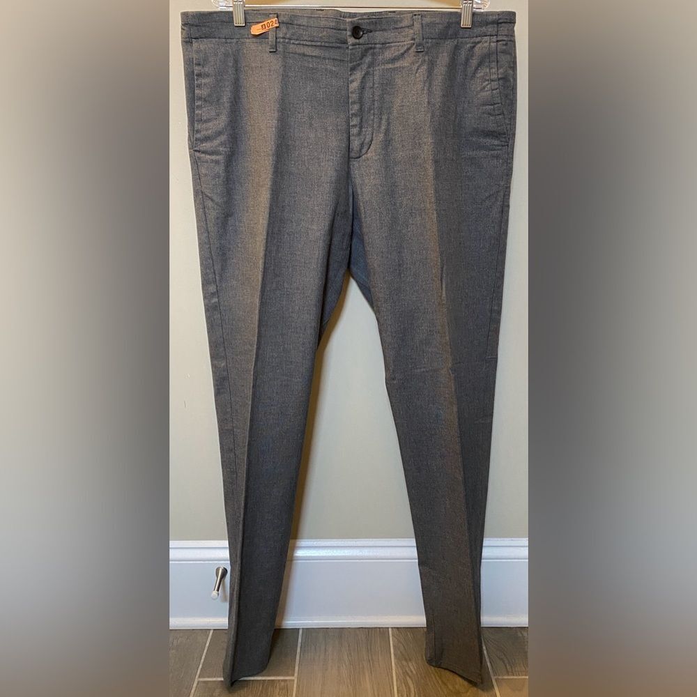 Calibrate Light Grey Slacks Pants Men's Big and Tall Waist Size 40 Inseam 34